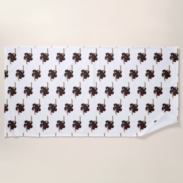 Rogue Dice Design Strandtuch (Vorderseite)