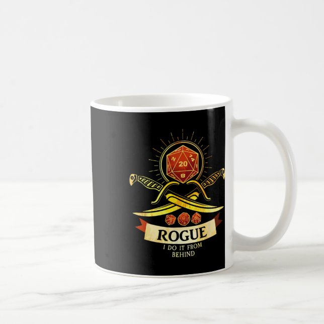 Rogue Fantasy Gamer Rpg Cl  Kaffeetasse (Rechts)