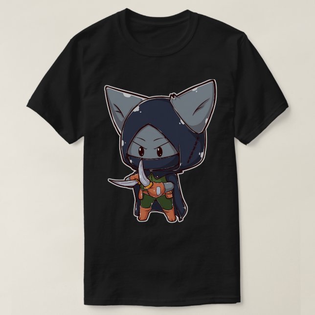 Rogue Meowster T-Shirt (Design vorne)