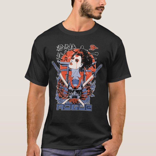 ROGUE NIPON JAPANESE TATTOO T - SHIRT (Vorderseite)