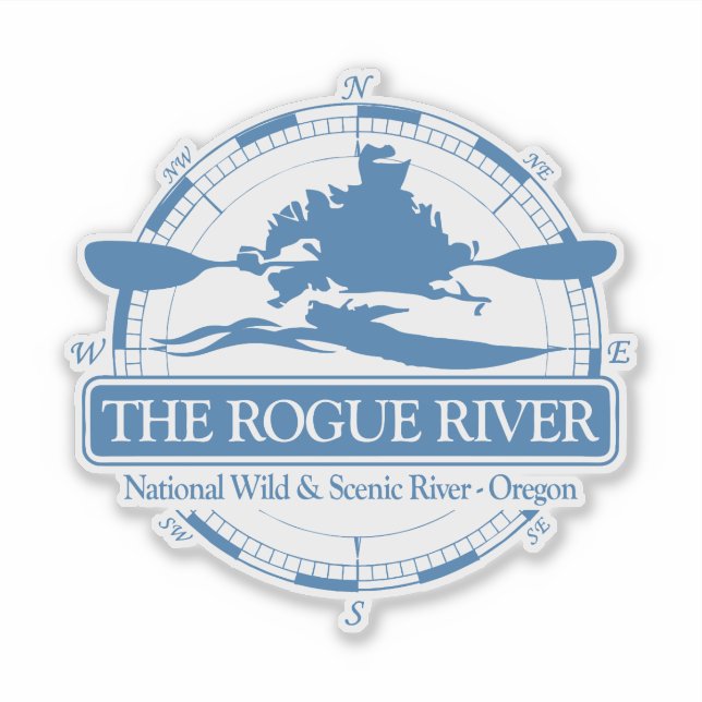 Rogue River (KC2) Aufkleber (Vorderseite)