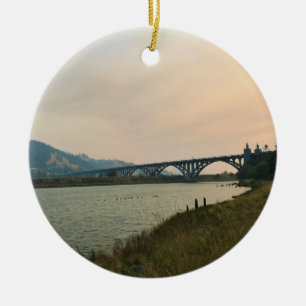 Rogue River, OR Keramik Ornament