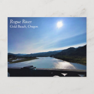 Rogue River, Oregon Postkarte