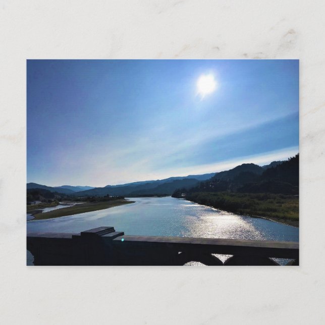 Rogue River Postkarte (Vorderseite)