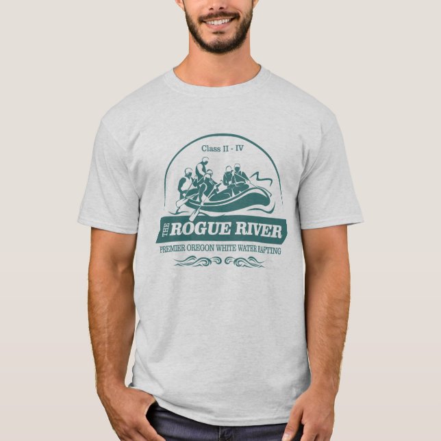 Rogue River (Rafting2) T-Shirt (Vorderseite)