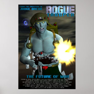 Rogue Trooper Die Zukunft des Krieges Poster