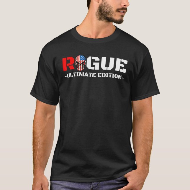 Rogue Tshirt Coole Militärarmee Bad Tshirt (Vorderseite)