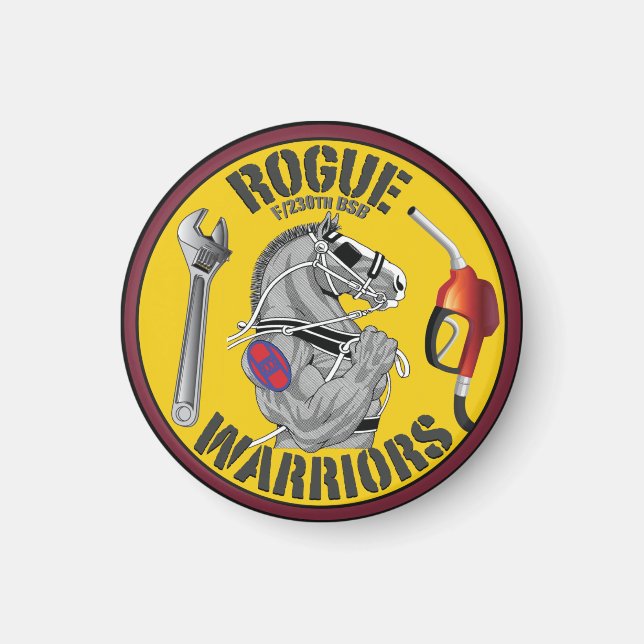 Rogue Warrior Color Magnet (Vorne)