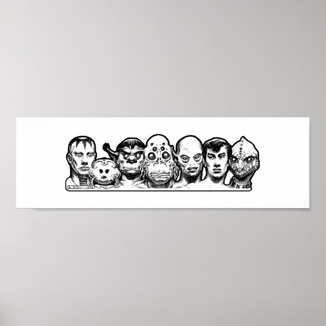 Rogue's Gallery Poster (Vorne)