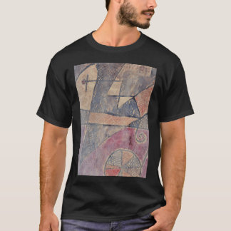 Roh geschnittene abstrakte Gesichter "Malerei · m T-Shirt