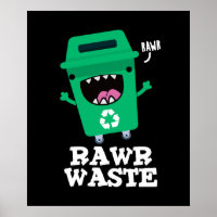 Rohabfall Funny Garbage Müll Pun Dark BG