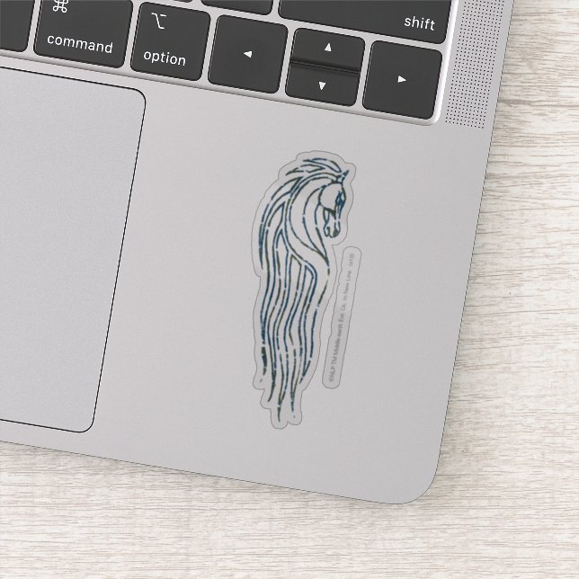 Rohan Kings Hall Banner Aufkleber (Detail)