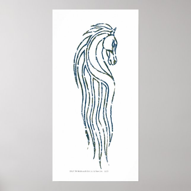 Rohan Kings Hall Banner Poster (Vorne)