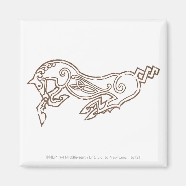 Rohan Symbol Magnet (Vorne)