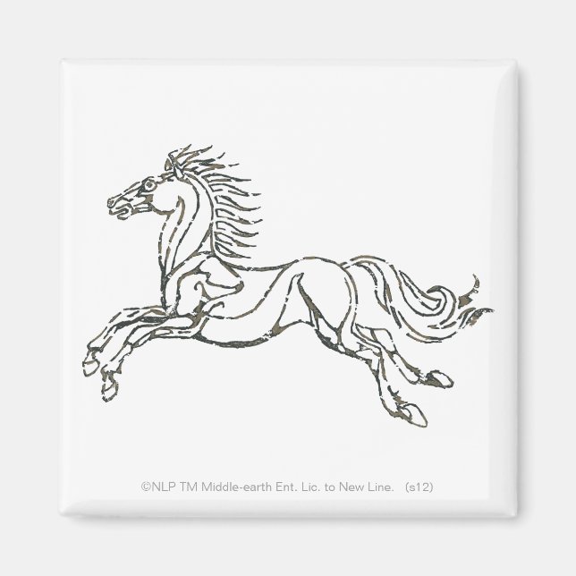 Rohan Symbol Magnet (Vorne)