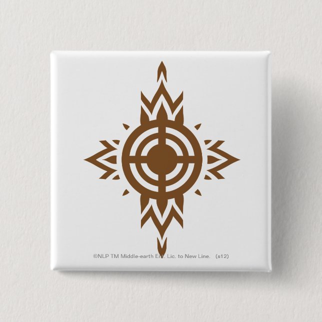 Rohan Wappen Button (Vorderseite)