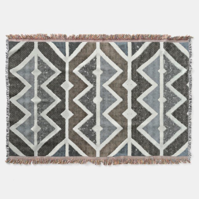 Rohdiamanten verlaufen Wurfs-Decke im Zickzack Decke (Vorderseite)