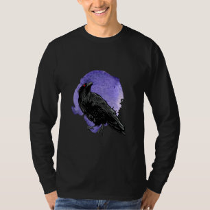 Rohe Vögel Grafik für Männer und Frauen Raven Gesc T-Shirt