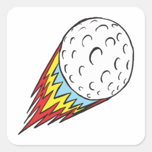 Roher Power Quadratischer Aufkleber