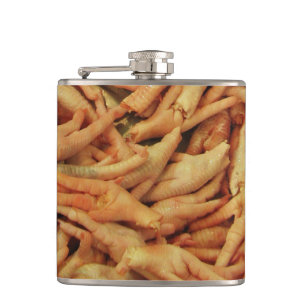 Rohes Hühnerfutter Flachmann