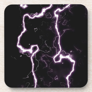 Rohes ungezähmtes Strom Getränkeuntersetzer