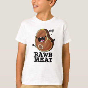 Rohfleisch Funny Raw Meat Pub T-Shirt