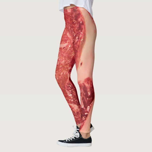 Rohfleisch Ribeye Steak Leggings (Links)