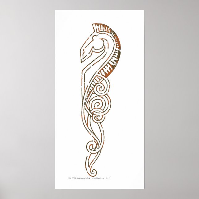 Rohirrim-Flag Poster (Vorne)