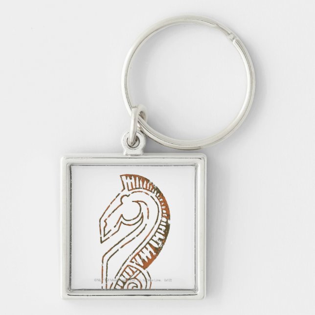 Rohirrim-Flag Schlüsselanhänger (Vorne)