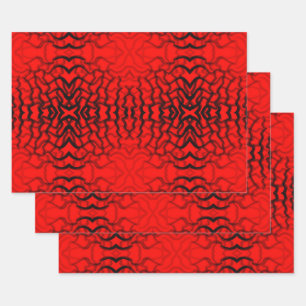 Röhrenleitung Geschenkpapier Set