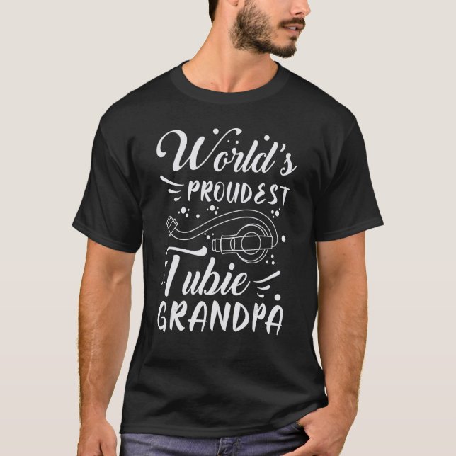 Röhrenzubehör für Babys, die einen G-Tube-Button G T-Shirt (Vorderseite)