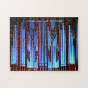 Rohrorgan-Bluespuzzlespiel Puzzle