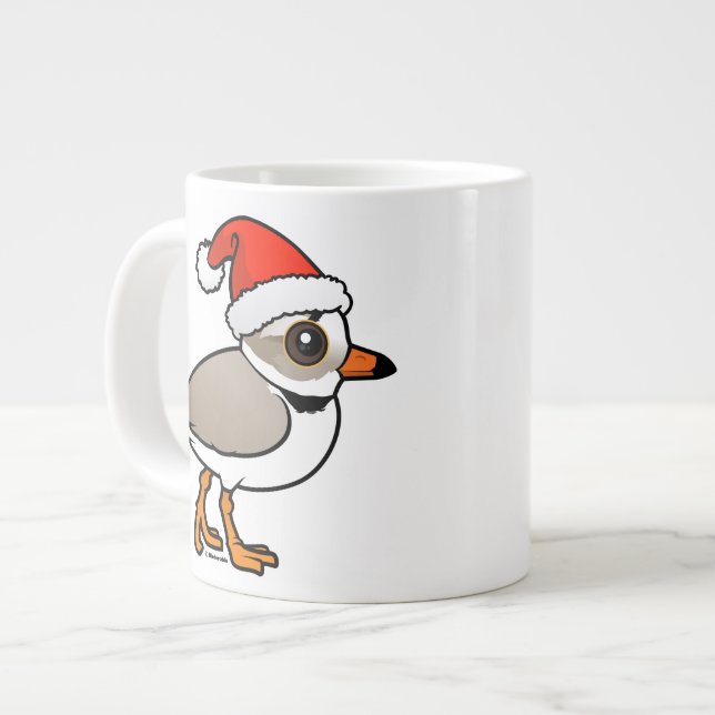 Rohrpfeifer Santa Jumbo-Tasse (Vorderseite Links)