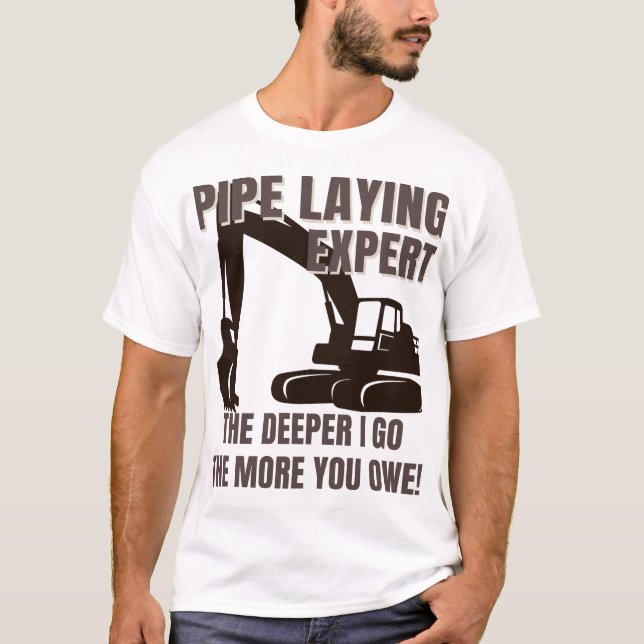 Rohrschichtexperte - Sicherheit T-Shirt (Vorderseite)