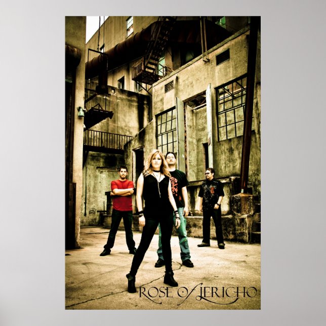 ROJ Band Alley Poster (Vorne)