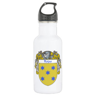 Rojas-Wappen/Familienwappen Trinkflasche