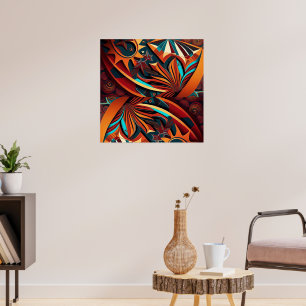 RokcloneDesigns 2024 Art Intelligence Alien Serie Poster