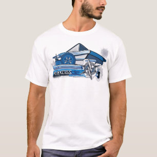 RokcloneDesigns 2024 Art Intelligence Alien Serie T-Shirt