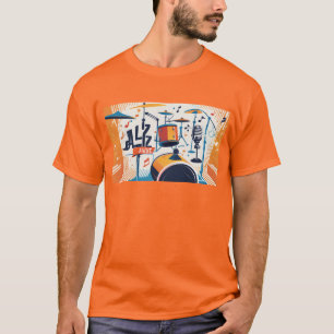RokcloneDesigns 2024 Art Intelligence Jazz Serie T-Shirt
