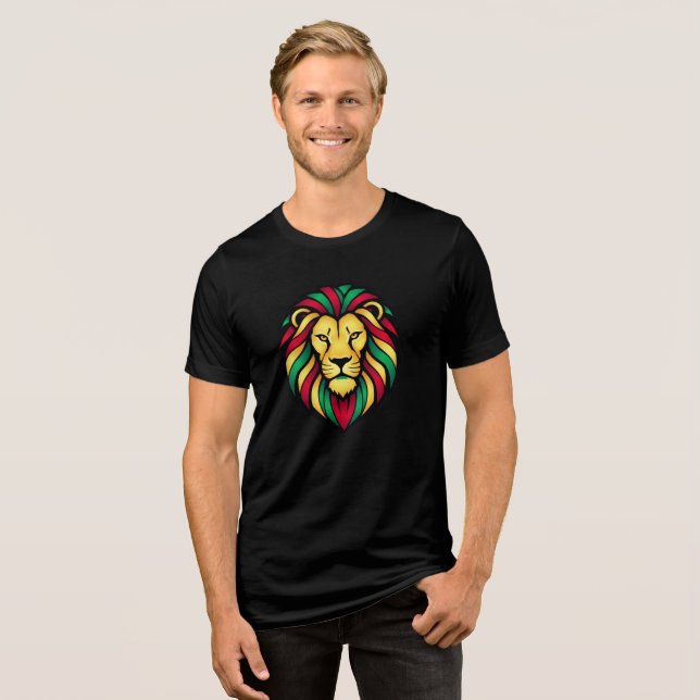 Rokclonedesigns T-Shirt _2024 Art Intelligence Tri Tri-Blend Shirt (Vorderseite voll)