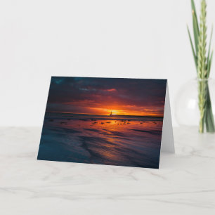 Roker Sunrise Grußkarte Karte