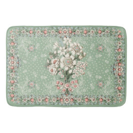 Rokoko-Badezimmer-Dekor-Bad-Matte u. Badematte