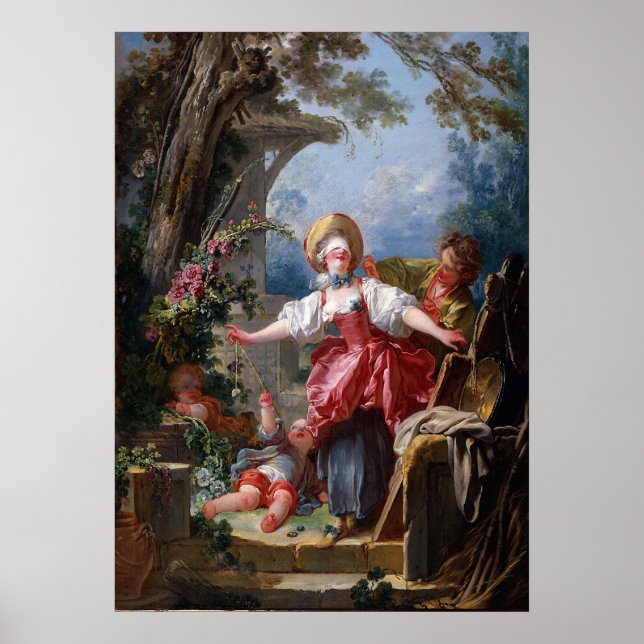 Rokoko Blind-Man's Buff Masterpiece Poster (Vorne)