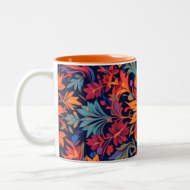 Rokoko Blossom Zweifarbige Tasse (Links)