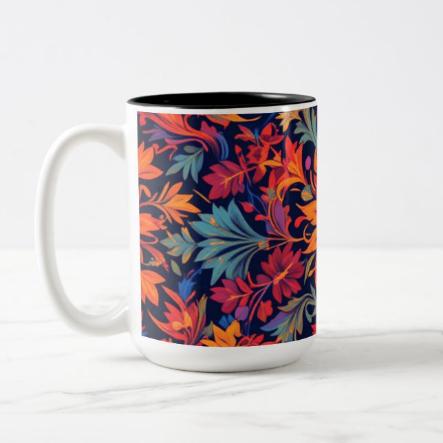 Rokoko Blossom Zweifarbige Tasse (Links)