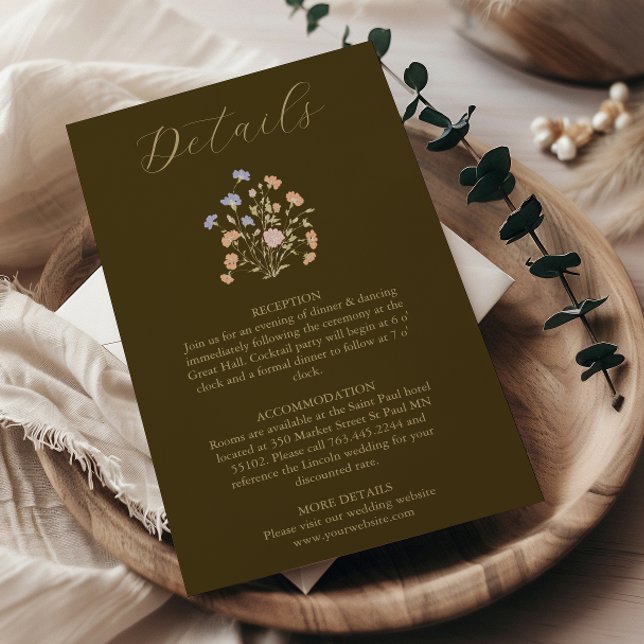 Rokoko Blumenantik Begleitkarte (Von Creator hochgeladen)