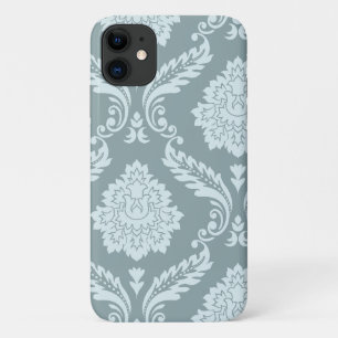 Rokoko-Damask-Kunst I Enteneibl Blau+Türkis Case-Mate iPhone Hülle