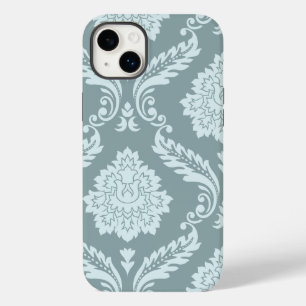 Rokoko-Damask-Kunst I Enteneiblau+Türkis Case-Mate iPhone 14 Plus Hülle