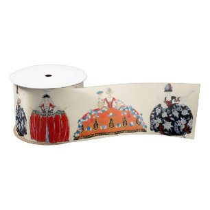 ROKOKO-DAME BEAUTY, MODE-KOSTÜM-DEKO SATINBAND