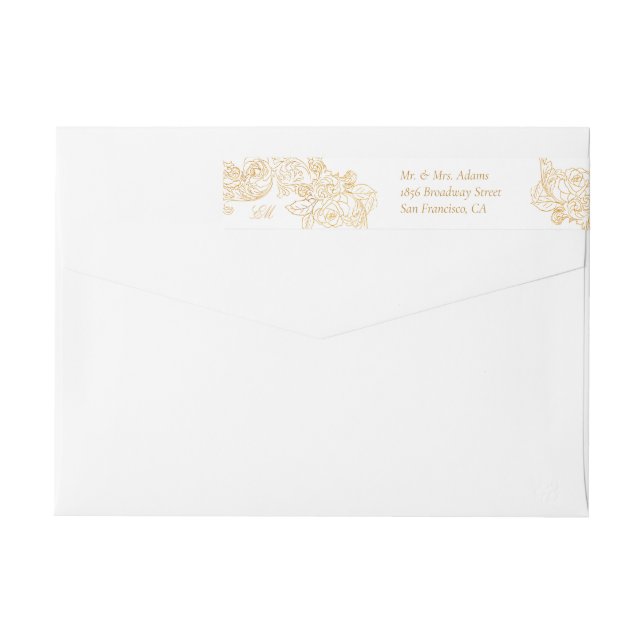 Rokoko Gold-Ornament (Rückseite)